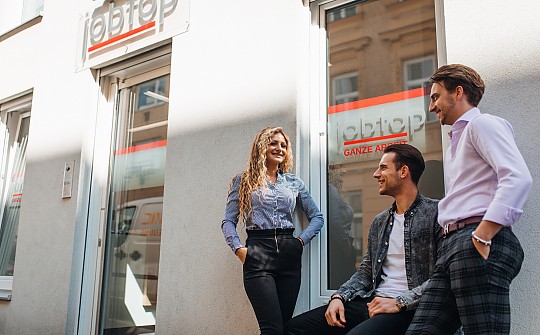 Inside jobtop beim Team von jobtop Wien