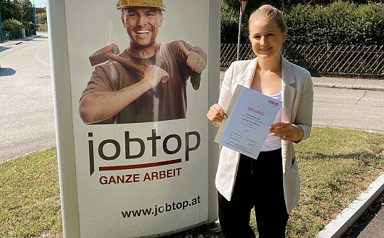 Lehrabschlussprüfung gemeistert