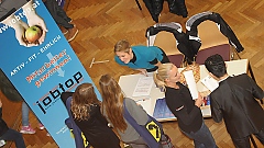 Jobmesse in Enns.